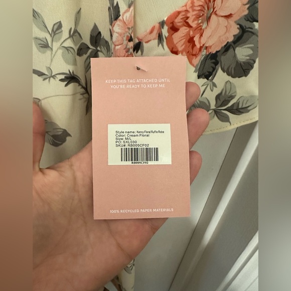 Birdy Grey Kenny Floral Ruffle Robe - Picture 5 of 6